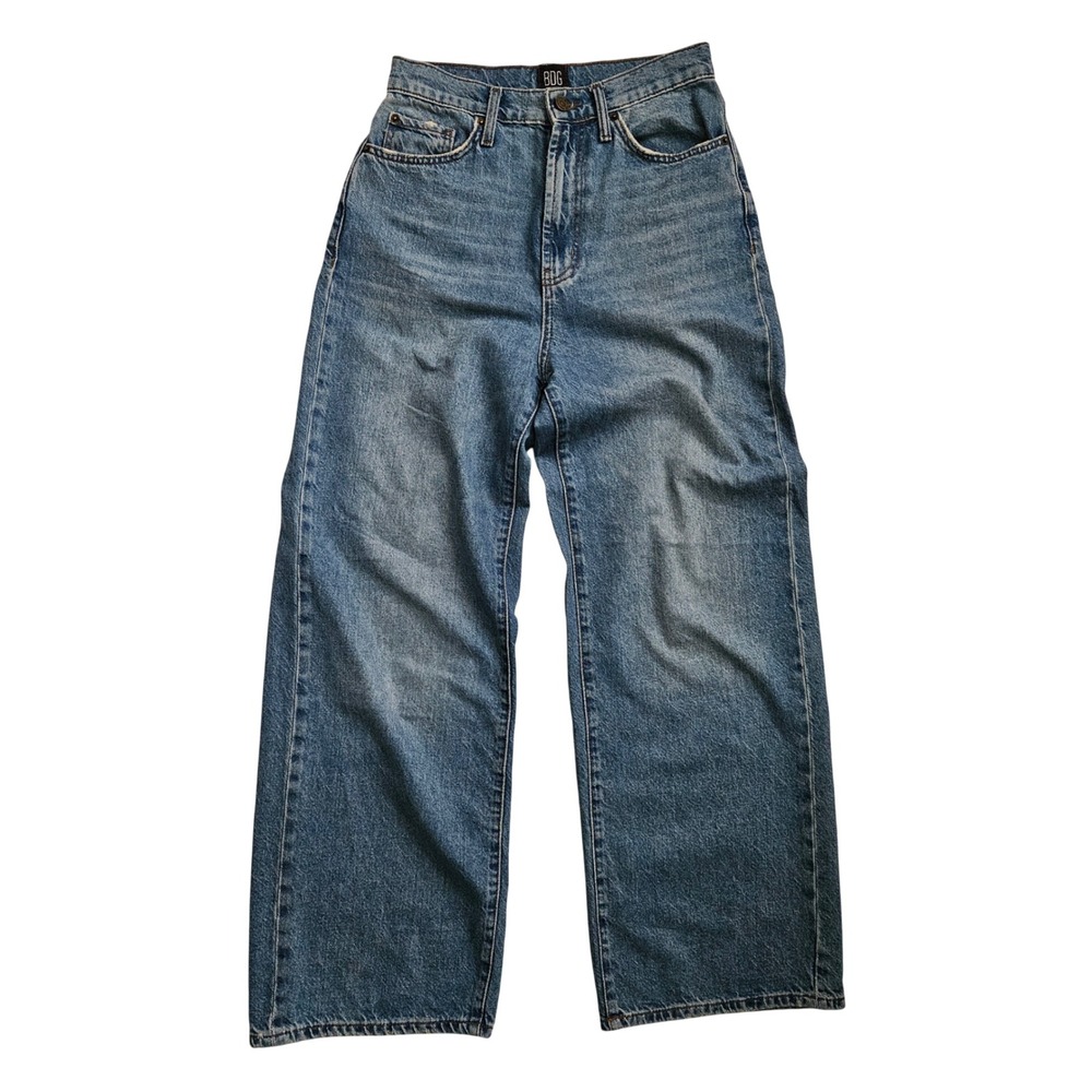 BDG Urban Outfitters Wide Leg Jeans Size 28 High Rise Cotton